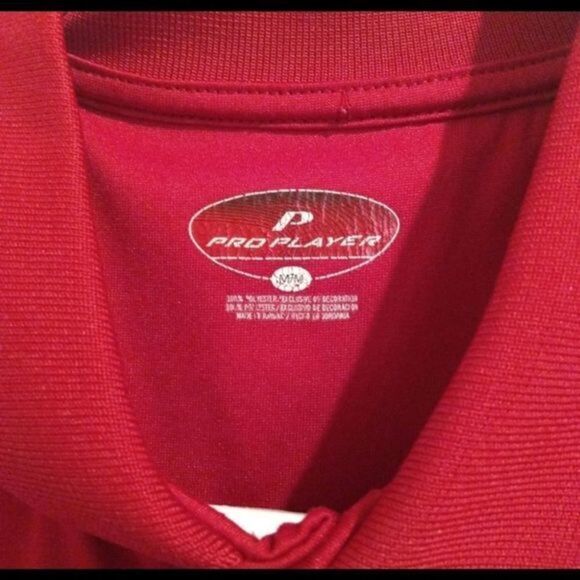 Pro Player Red Golf Shirt - Medium - Picture 3 of 3